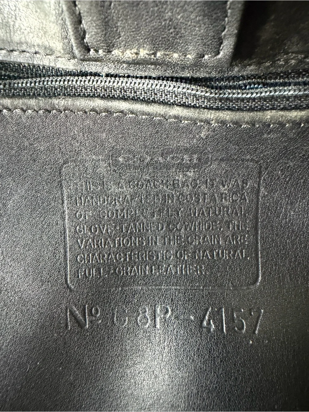 VINTAGE Coach Black Waverly Soho Buckle Bag